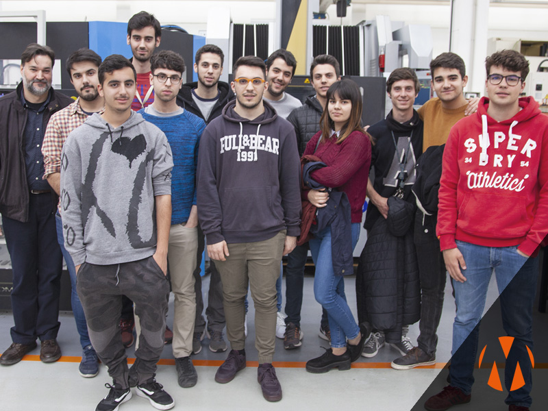 Automotive Engineering students visit Matrix S.A. Injection Molds and tools