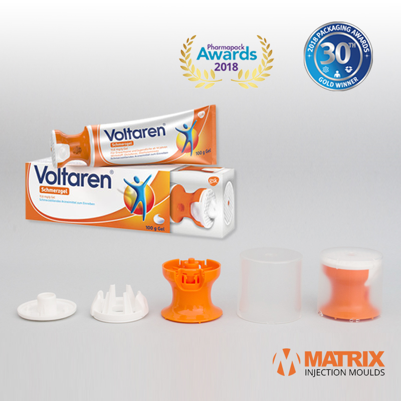 New Voltaren applicator wins packaging industry awards