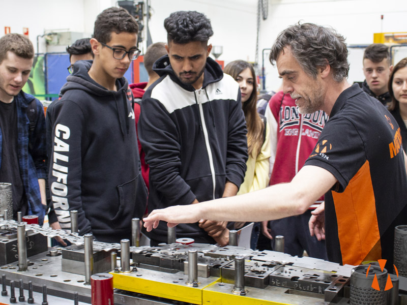 Mechanization degree students visit Matrix Injection Molds factory