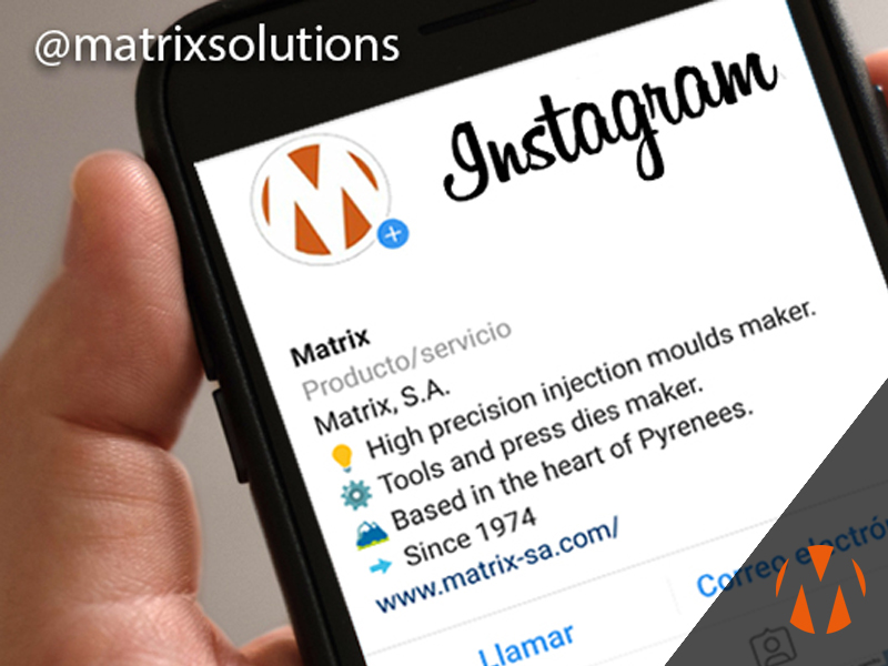 Matrix, mould and press dies maker, on social Media.